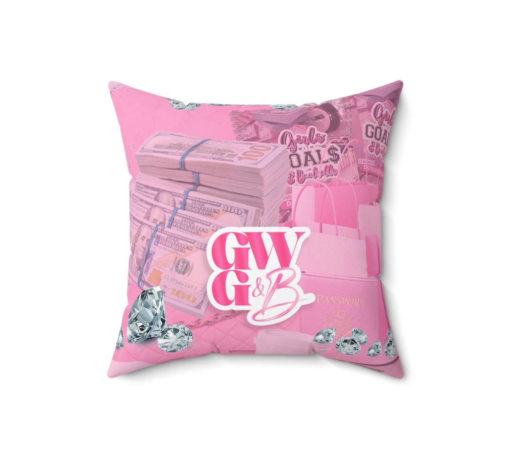 Girls With Goals Pillow