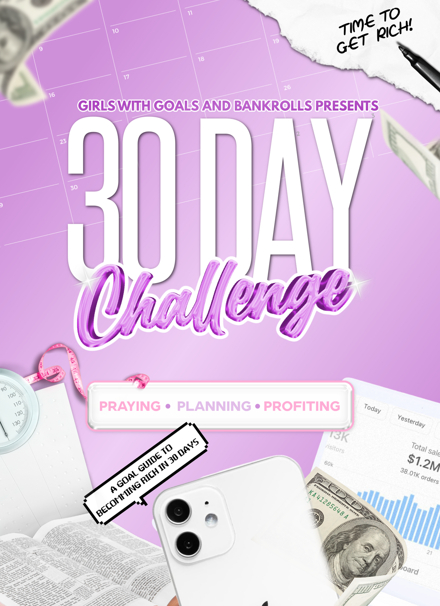 30 Day Challenge Planner