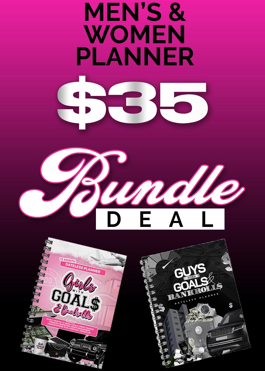Women & Men Planner Bundle Deal