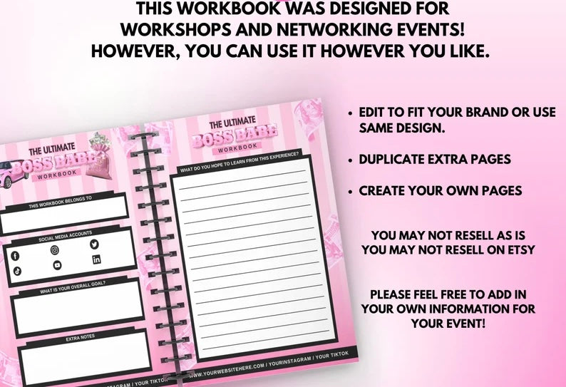 The Ultimate Boss Babe Workbook Experience