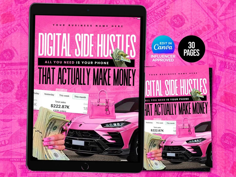 Digital Side Hustles - DFY Ebook