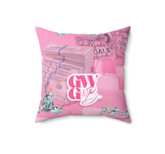 Girls With Goals Pillow